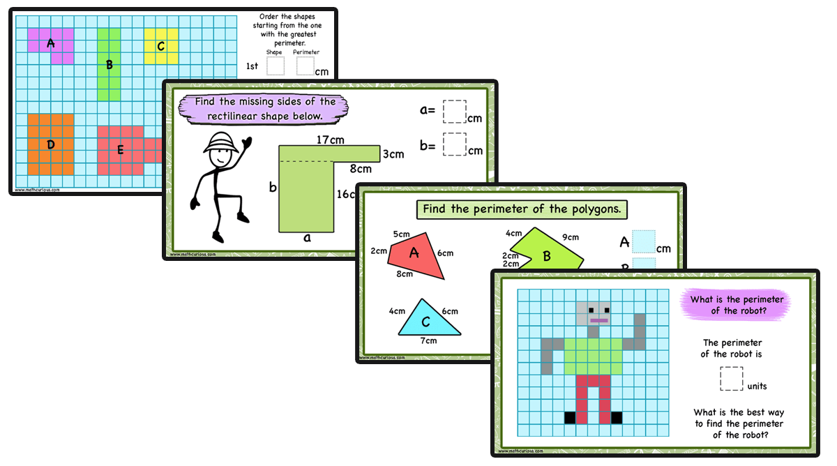 Teaching Perimeter, ideas, print, and digital activities
