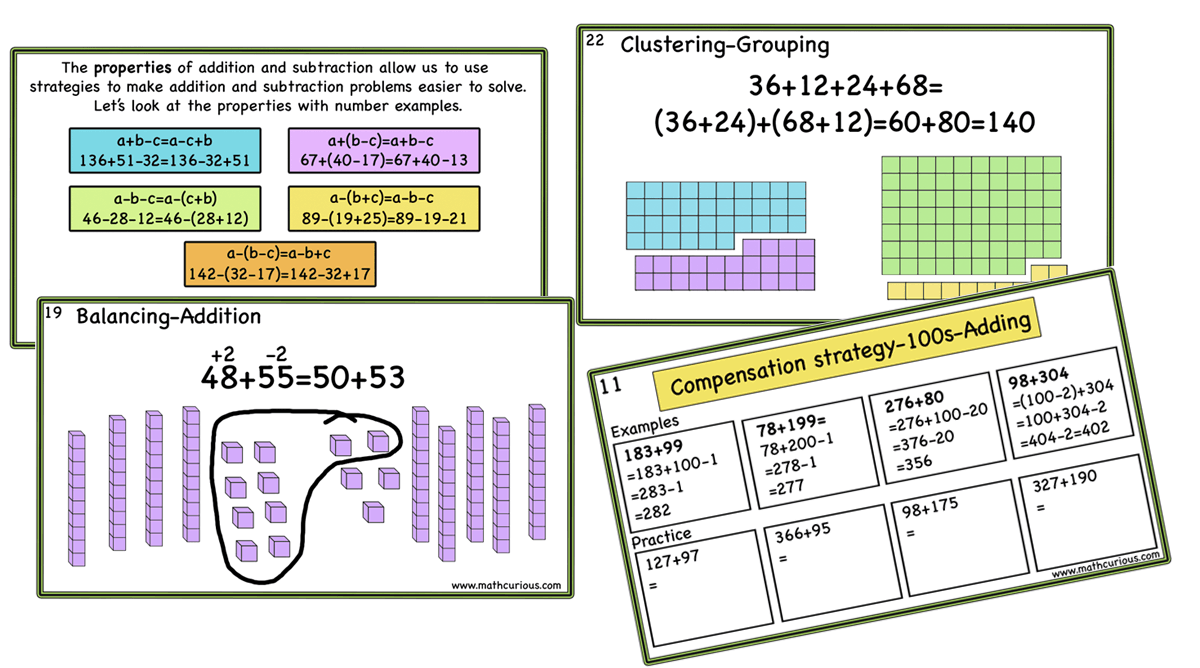 Mental Math Strategies – Addition and Subtraction