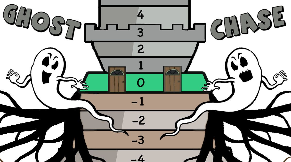 Ghost Chase game – Positive and Negative integers
